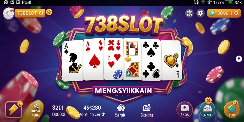 Tangkapan layar gameplay seru dari 738SLOT dengan visual menarik.