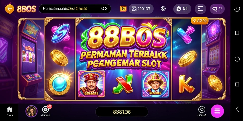 Tangkapan layar gameplay 88BOS menampilkan keseruan permainan Slot.