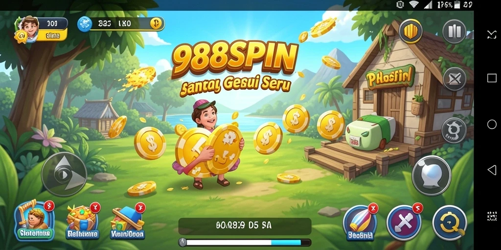 Tampilan gameplay seru dari 988SPIN yang menampilkan aksi menarik.