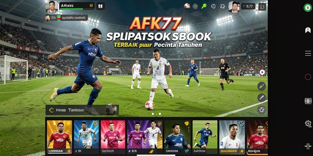 Tampilan gameplay utama AFK77 menghadirkan aksi taruhan yang seru.
