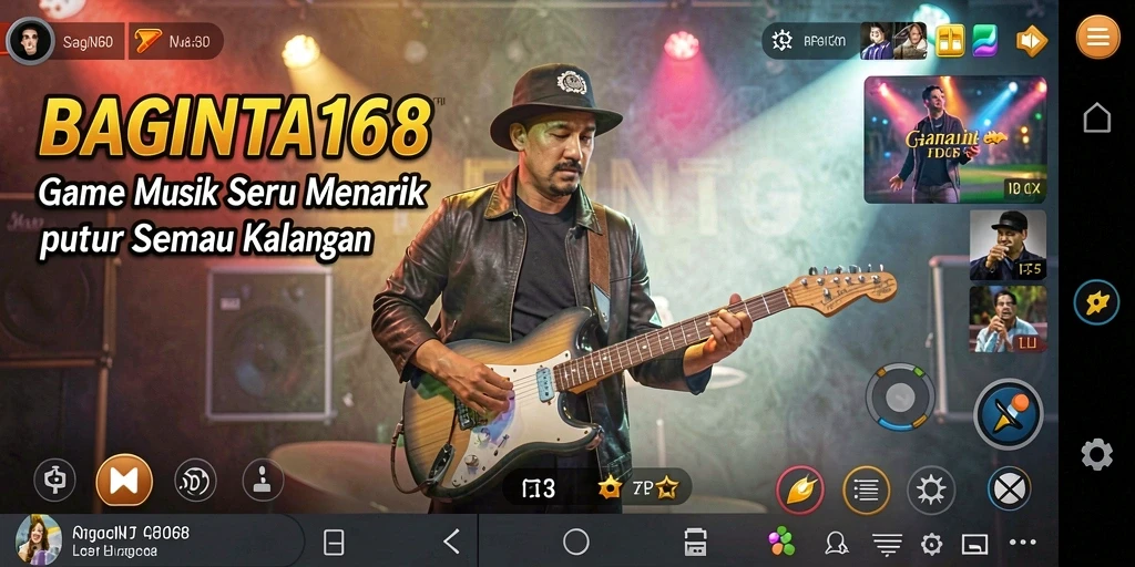 Gameplay seru BAGINTA168 dengan lagu-lagu terbaru dan menantang.