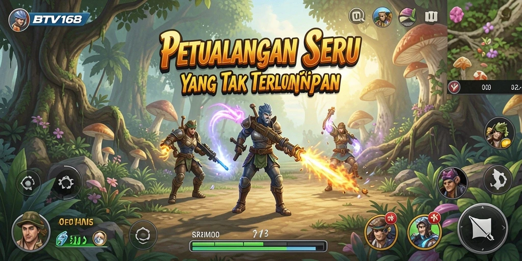 Screenshot BTV168 menampilkan gameplay seru dalam petualangan mendebarkan.