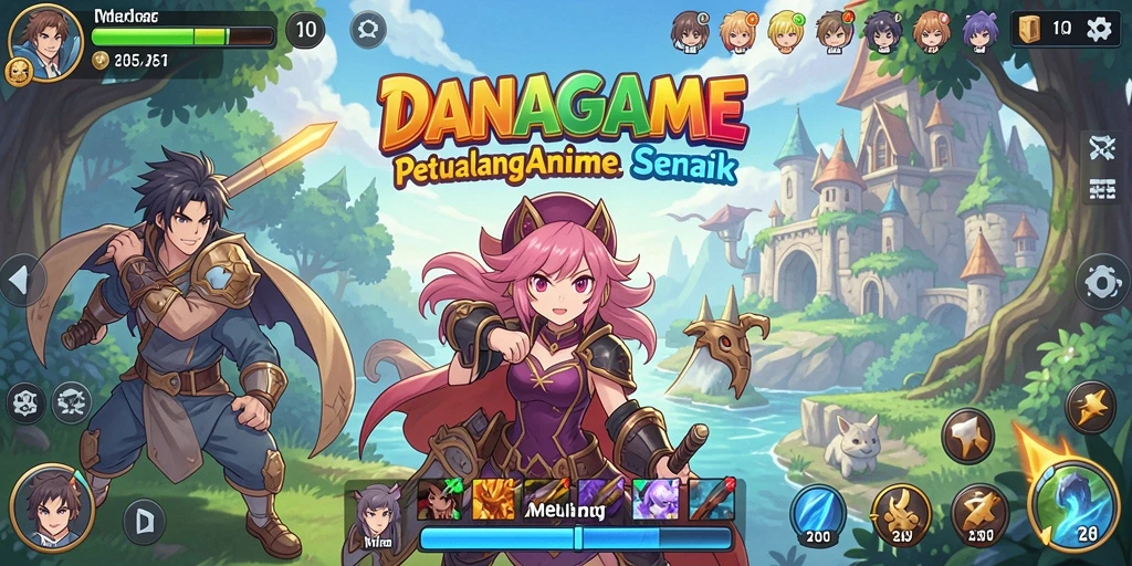 Tangkap momen epic dalam gameplay anime yang seru di DANAGAME.