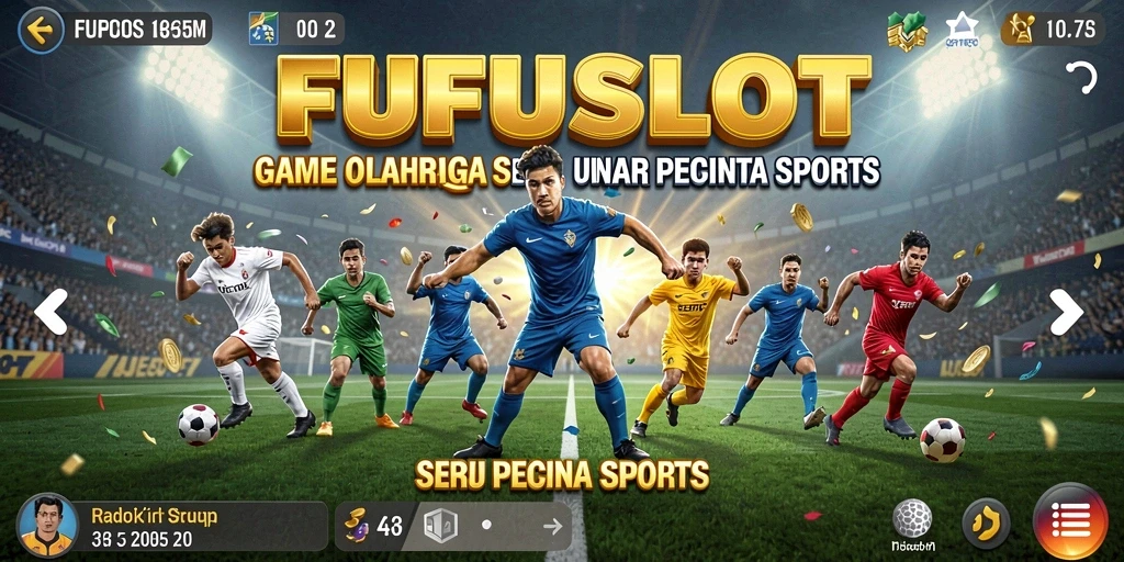 Gameplay FUFUSLOT yang seru dalam pertandingan olahraga