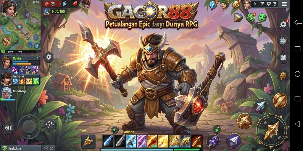 Menampilkan pertarungan epik dalam GACOR88 dengan grafik yang memukau.
