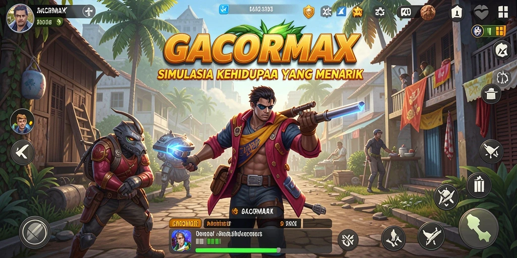 Tampilan gameplay GACORMAX yang menarik dan interaktif.