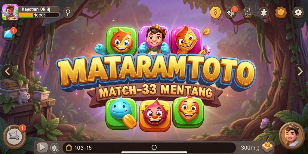 Gameplay seru mencocokkan item di MATARAMTOTO.