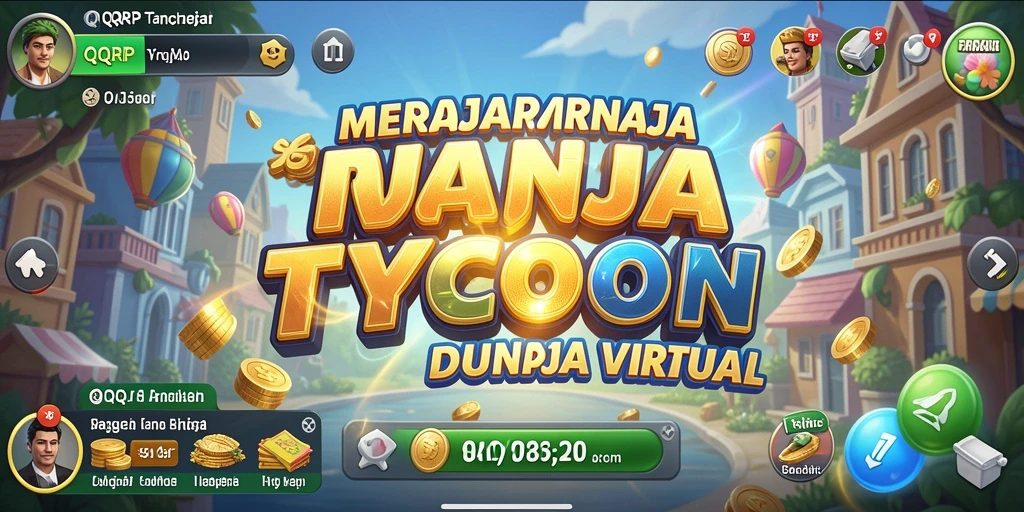 Tangkapan layar QQRP menampilkan gameplay Tycoon yang seru.