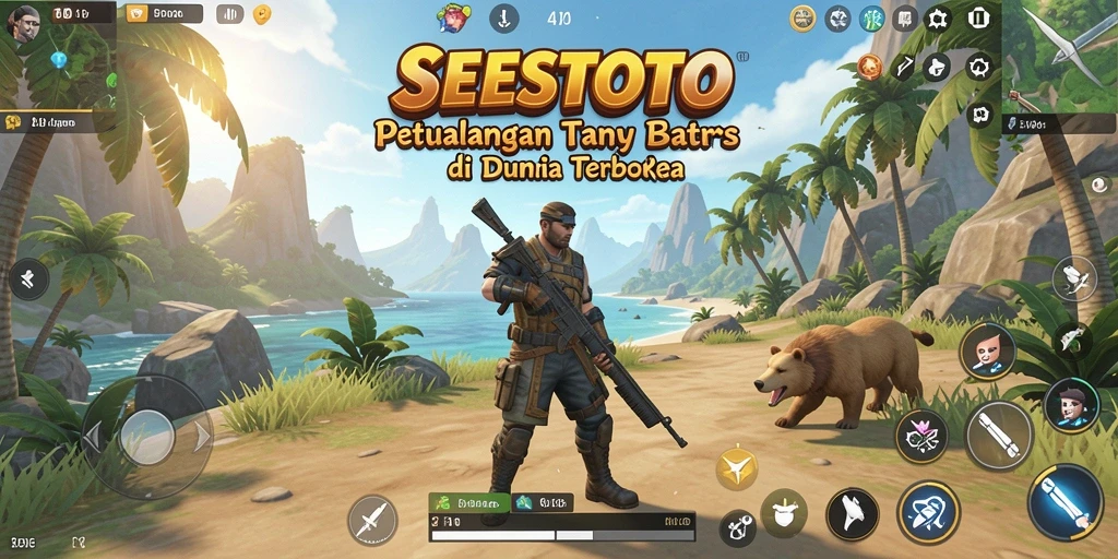 Tampilan gameplay Open World yang memukau dan interaktif.