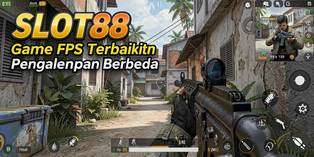 Tampilan gameplay SLOT88 yang menegangkan di medan perang.