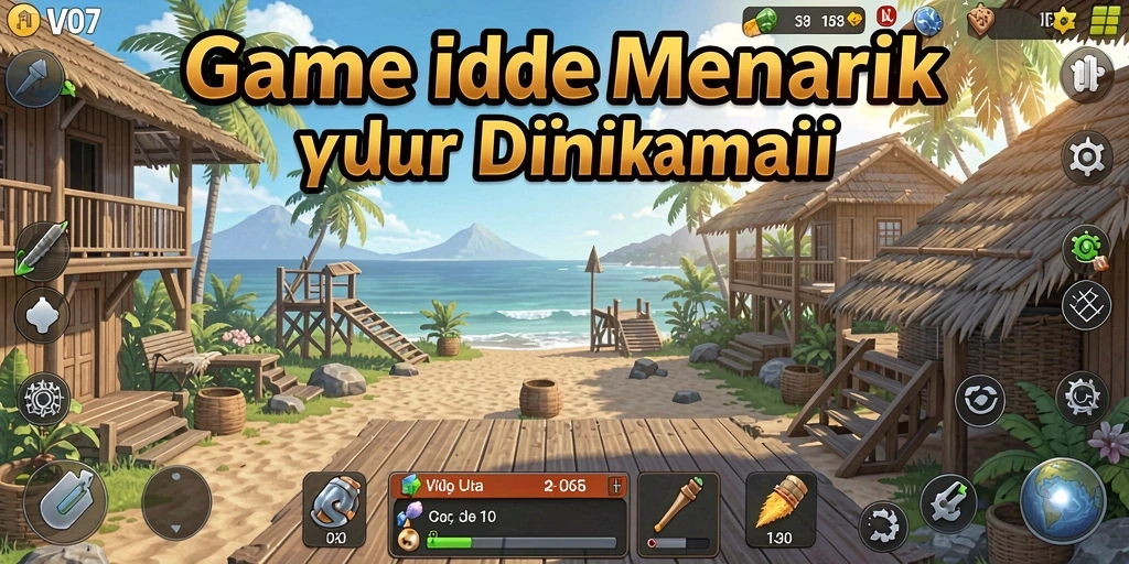Tampilan gameplay V07 yang seru dan interaktif.