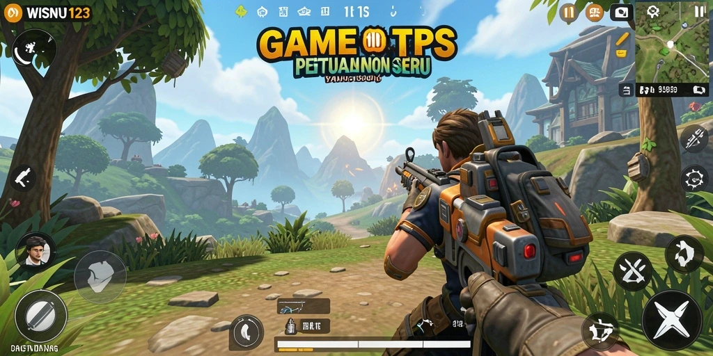 Tangkapan layar gameplay seru di WISNU123