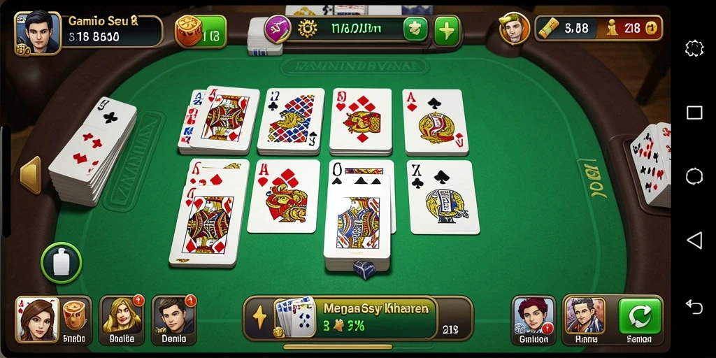 Gameplay domino seru dengan tampilan yang menarik dari Z18.
